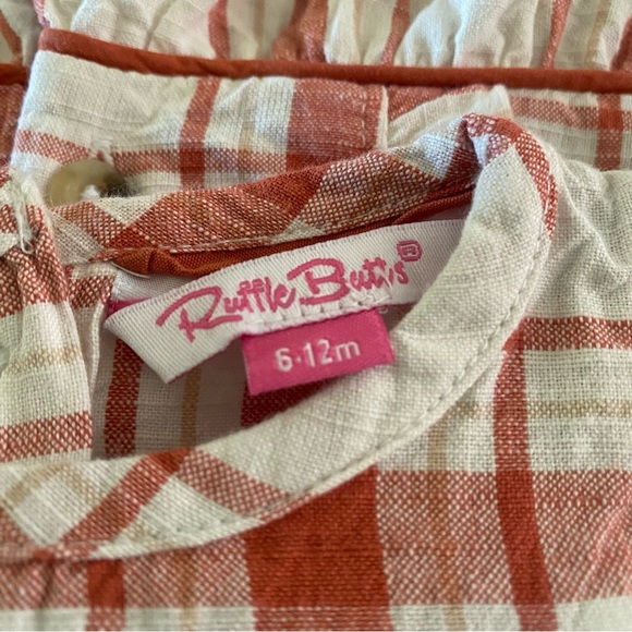 Ruffle Butts Country Fall Baby Girl Romper - Picture 6 of 6